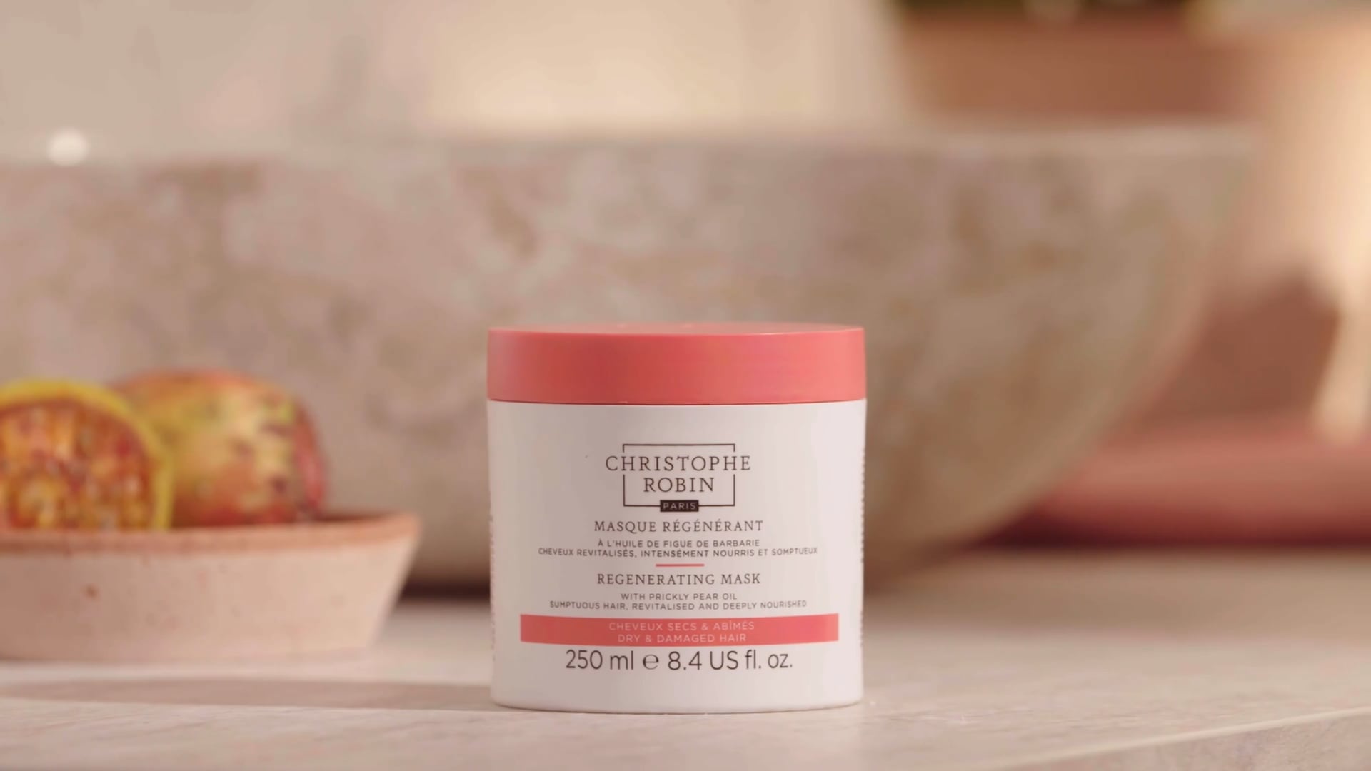 Regenerating Hair Mask with Prickly Pear Seed Oil Christophe Robin